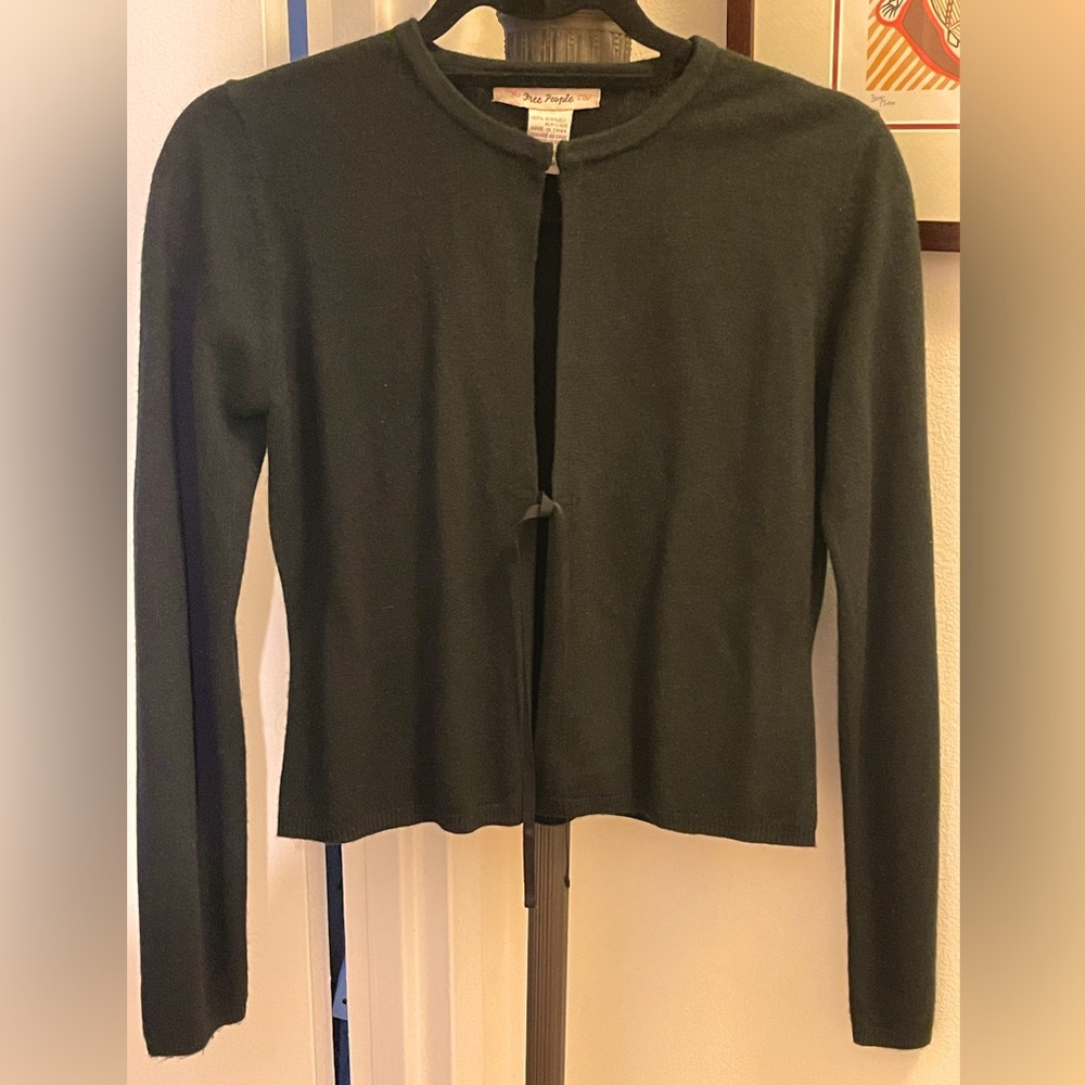 Free People Vintage black sweater size M